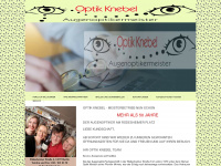 optik-knebel.de Webseite Vorschau