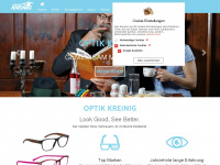 optik-kreinig.at Webseite Vorschau