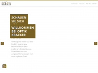 optik-kracker.de Webseite Vorschau