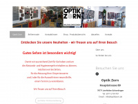 optik-zorn.de Webseite Vorschau