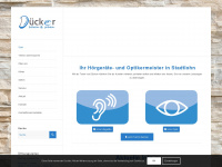 optik-duecker.de Webseite Vorschau