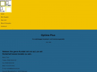 optima-plus.de Webseite Vorschau