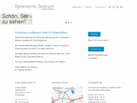 optometriezentrum.ch Webseite Vorschau