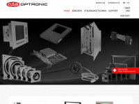 optronic.ch Webseite Vorschau