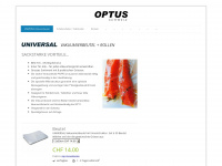 optus.ch Webseite Vorschau
