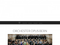 opus-music.ch Webseite Vorschau
