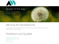oral-art.de Webseite Vorschau