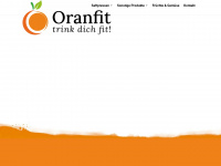 oranfit.de Webseite Vorschau