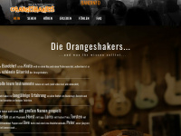orangeshakers.de Webseite Vorschau