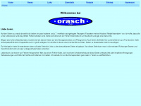 orasch.de Webseite Vorschau
