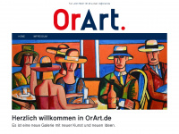 orart.de Webseite Vorschau