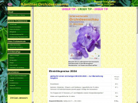 orchideenvereinkaernten.at Webseite Vorschau