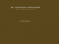 ordination-donhauser.at Webseite Vorschau