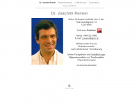ordination-dr-joachim-renner.at Webseite Vorschau