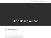 ordo-rosae-aureae.de Webseite Vorschau