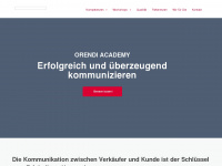 orendi-academy.de Webseite Vorschau