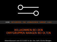 orff.ch Webseite Vorschau