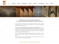orgel-basel.ch Webseite Vorschau