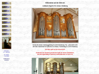 orgel-st-annen.de Webseite Vorschau