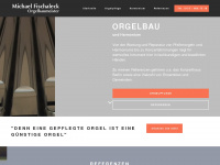orgelbau-fischaleck.de Webseite Vorschau