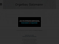 orgelbau-salzmann.de Webseite Vorschau