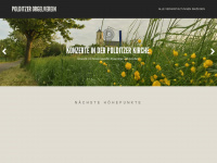 orgelverein-polditz.de Webseite Vorschau