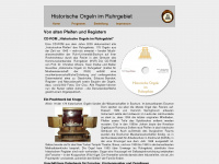orgeln-im-pott.de Webseite Vorschau