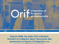 orif.ch Webseite Vorschau