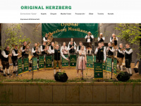 originalherzbergmusikanten.de Webseite Vorschau