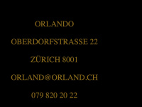 orland.ch Webseite Vorschau