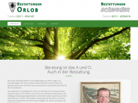 orlob.de Webseite Vorschau