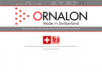 ornalon.ch Webseite Vorschau