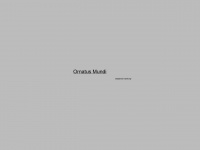 ornatus-mundi.ch Webseite Vorschau