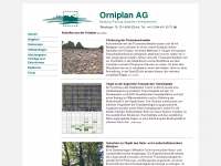 orniplan.ch Webseite Vorschau