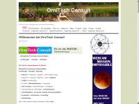 ornitech.de Webseite Vorschau