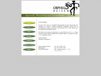 orpheus-reisen.ch Webseite Vorschau