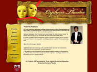 orpheus-theater.de Webseite Vorschau