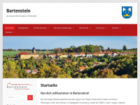 ort-bartenstein.de Webseite Vorschau