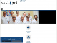 orthmed-amberg.de Webseite Vorschau