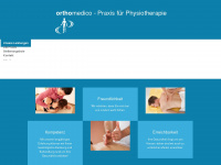 orthomedico.de Webseite Vorschau