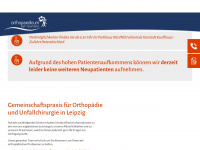 orthopaedicum-am-neumarkt.de Webseite Vorschau