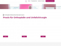 orthopaedie-bremen-nord.de Webseite Vorschau