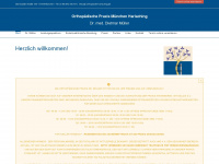 orthopaedie-harlaching.de Webseite Vorschau