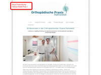 orthopaedie-rahlstedt.de Webseite Vorschau