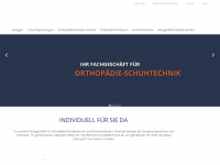 orthopaedie-rick.ch Webseite Vorschau