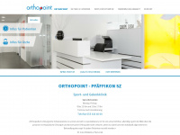 orthopoint.ch Webseite Vorschau