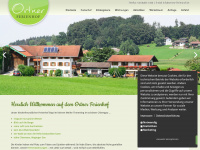 ortner-ferienhof.de Webseite Vorschau