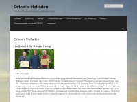 ortners-hofladen.de Webseite Vorschau