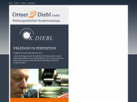 ortner-diebl-werkzeugschleiferei.de Webseite Vorschau