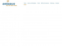 ortsbus.ch Webseite Vorschau